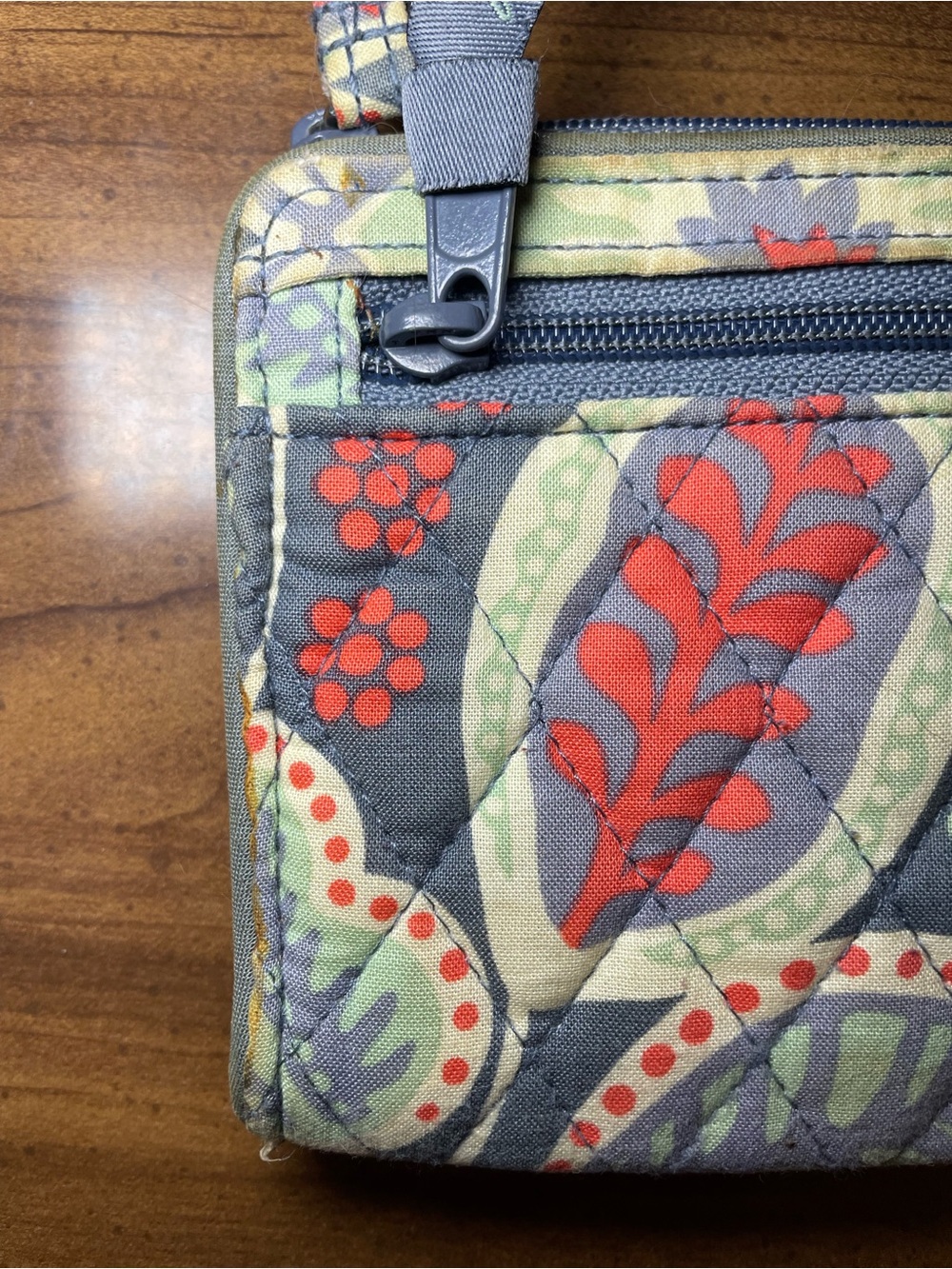 Vera Bradley Nomadic Floral Wristlet - Picture 9 of 11